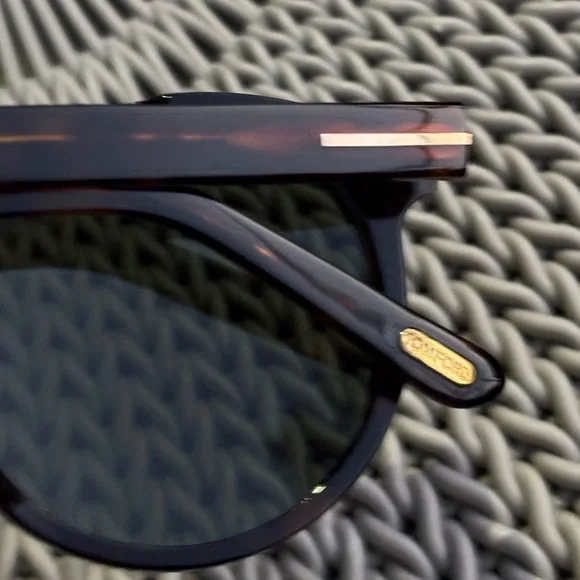 New Tom Ford Eyewear Ian Frame Sunglasses 🕶 TF0591 Havana includes case - Picture 7 of 14